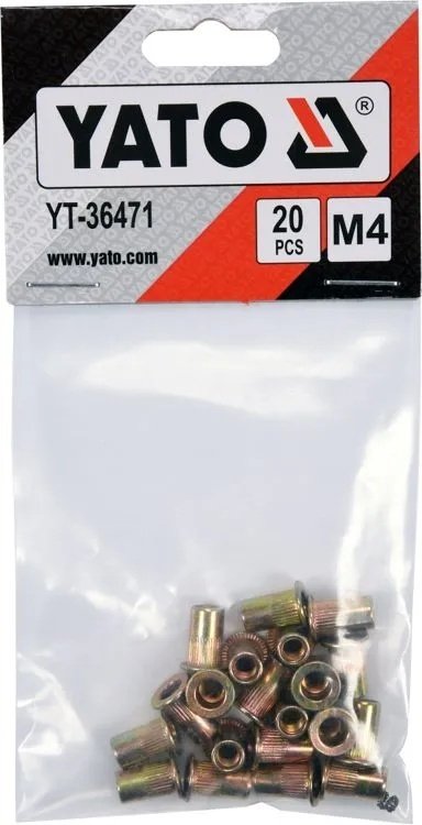 YATO набор заклепок YT-36471 20 шт купить,NaN