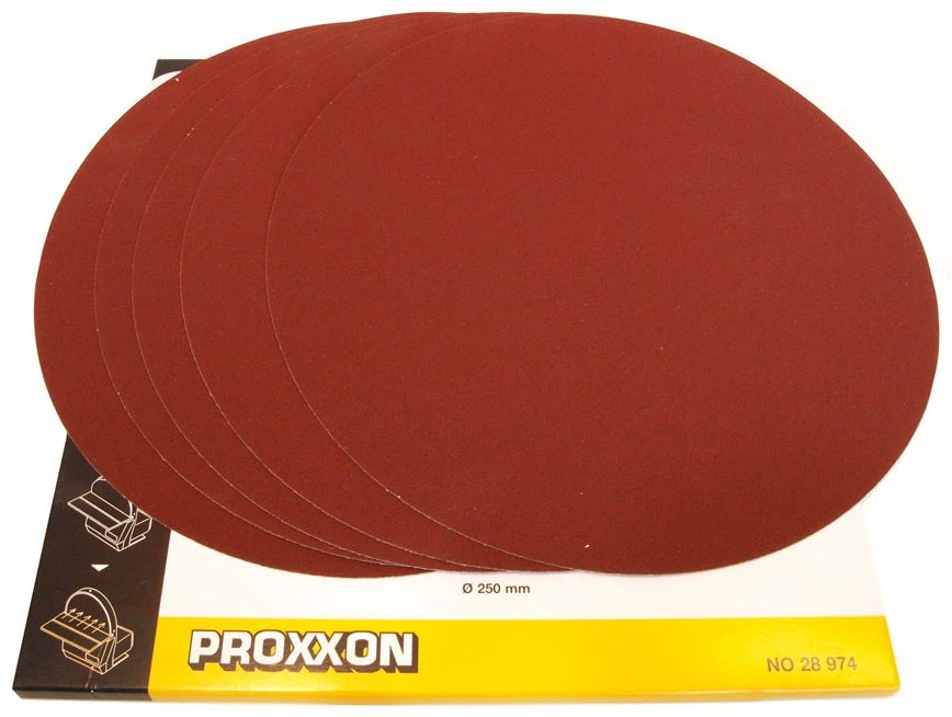 Proxxon набор для шлифования P240 (250х250 мм), 5 шт купить,NaN