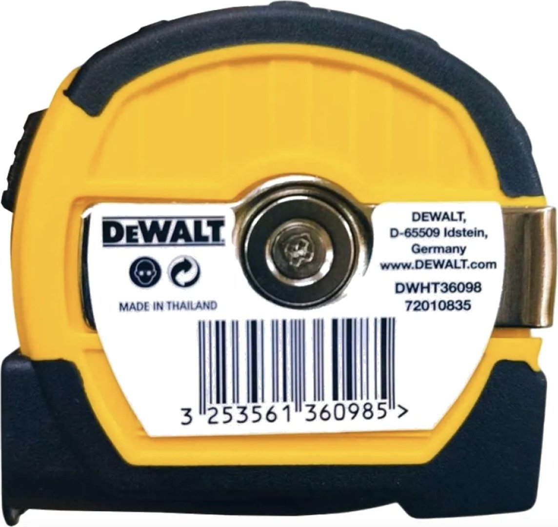 DeWALT рулетка строительная DWHT36098-1, 3 м х 13 мм купить,NaN