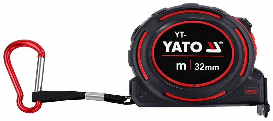 YATO рулетка строительная YT-71095, 8 м х 32 мм купить,NaN