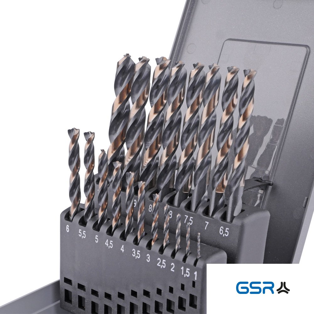 Сверло GSR спиральное 8348100 10 мм, 19 шт. купить,NaN
