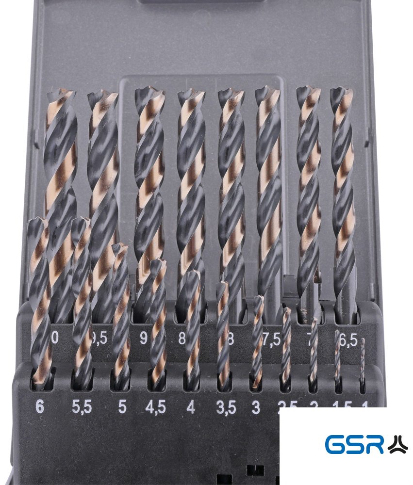 Сверло GSR спиральное 8348100 10 мм, 19 шт. купить,NaN
