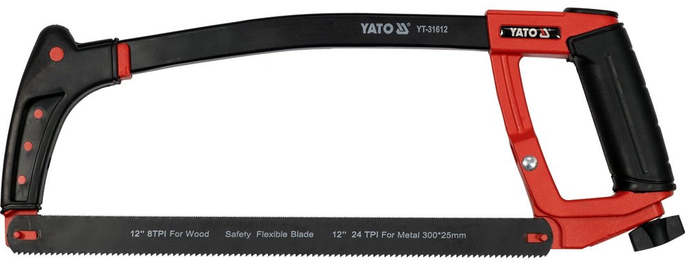 YATO ножовка по металлу YT-31612 300 мм купить,NaN