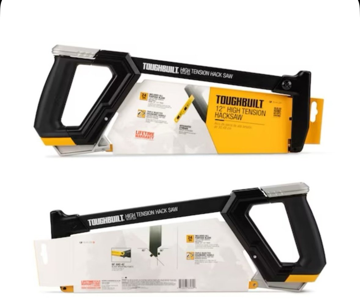 Toughbuilt ножовка по металлу TB-H4-22H 100 мм купить,NaN