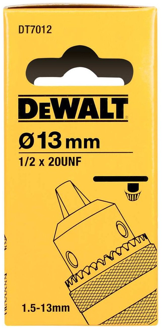 Аксессуар для станков DeWALT патрон DT7012-QZ, 1 шт купить,NaN