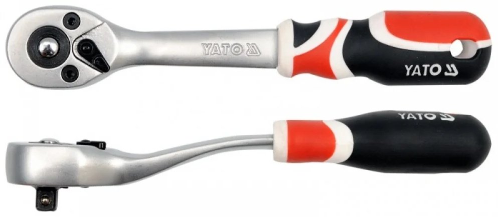 YATO YT-07292 реверсивная 3/8 200 мм купить,NaN