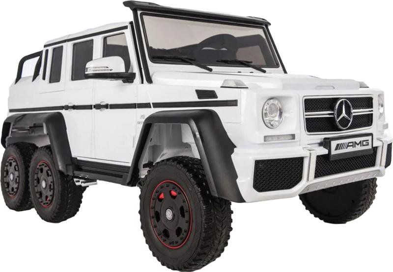 Электромобиль Mercedes Benz G63 6x6 белый