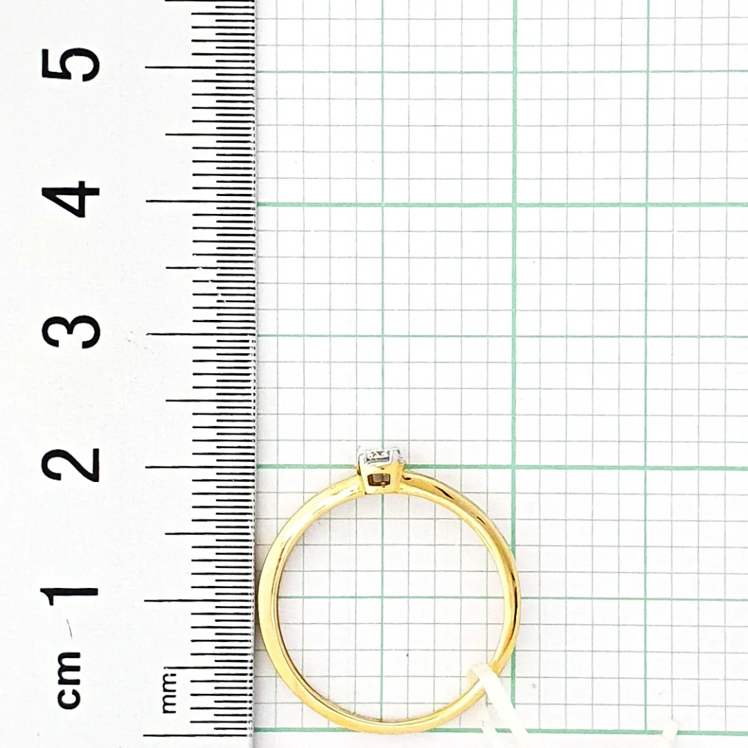 Кольцо Goldos DR6660-04 17р 1,4гр 0,08ct. купить,250000