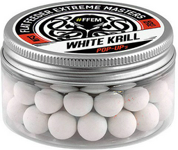 Бойлы FFEM Pop-Up  White Krill 12mm 55шт белые