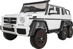 Электромобиль Mercedes Benz G63 6x6 белый