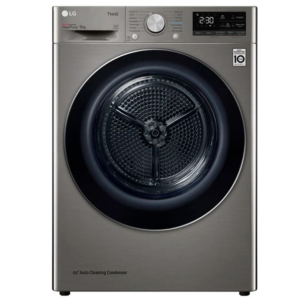Сушильная машина LG DC90V5V9S серая