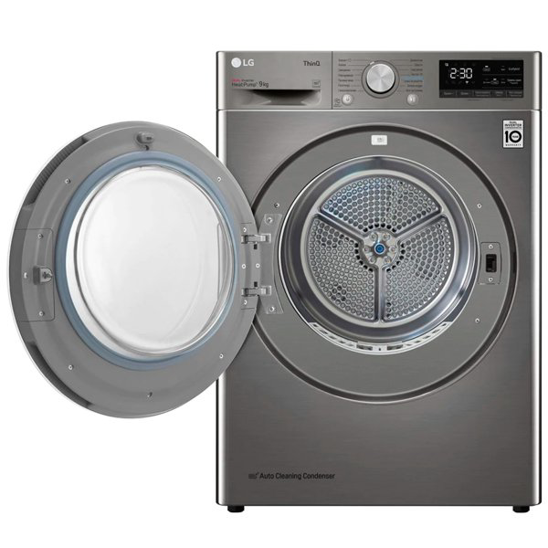 Сушильная машина LG DC90V5V9S серая купить,394176