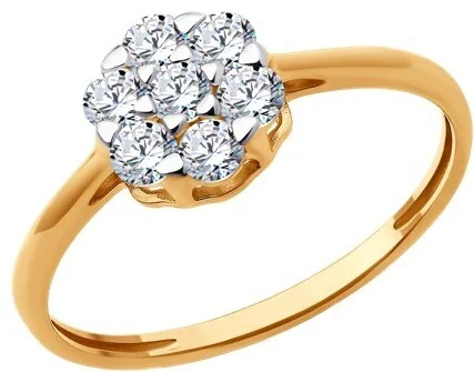 Кольцо Diamant 51-110-02331-1 17,5р. купить,NaN