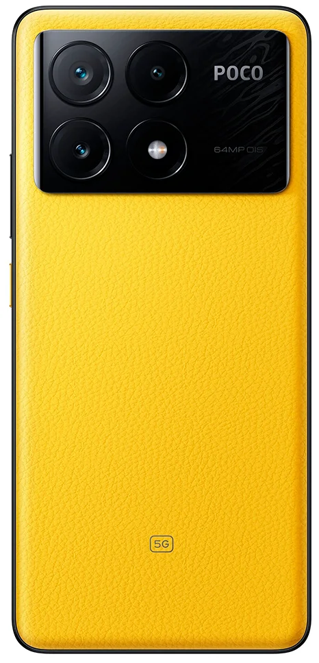 Смартфон Xiaomi Poco X6 Pro 12/512GB Yellow купить,NaN