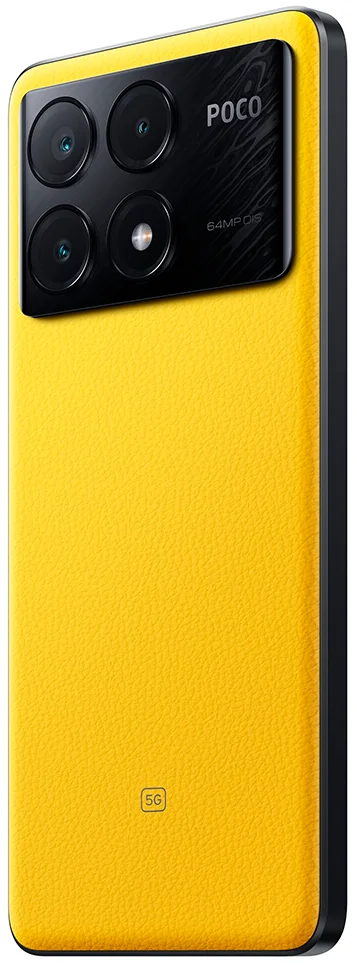 Смартфон Xiaomi Poco X6 Pro 12/512GB Yellow купить,NaN