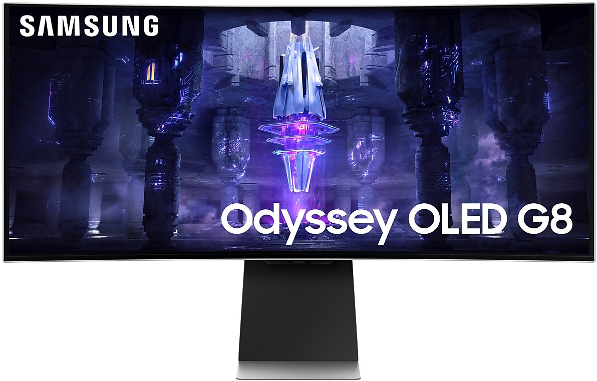 Монитор Samsung Odyssey OLED G8 монитор LS34BG85 LS34BG850SIXCI 34" серебристый