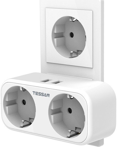 Сетевой фильтр Tessan TS-321-DE белый купить,NaN