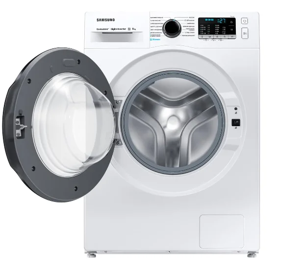 Стиральная машина Samsung WW80AGAS26AELD белая купить,0