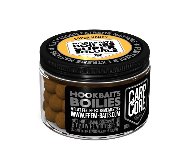 Бойлы FFEM Super Soluble HNV Boilies Super Honey 13mm  купить,NaN
