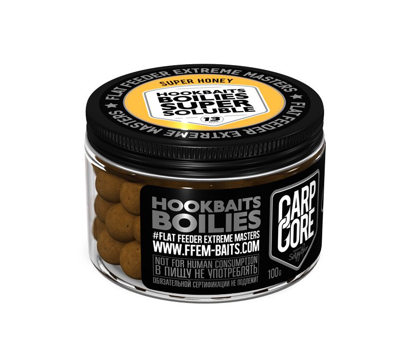 Бойлы FFEM Super Soluble HNV Boilies Super Honey 13mm  купить,NaN