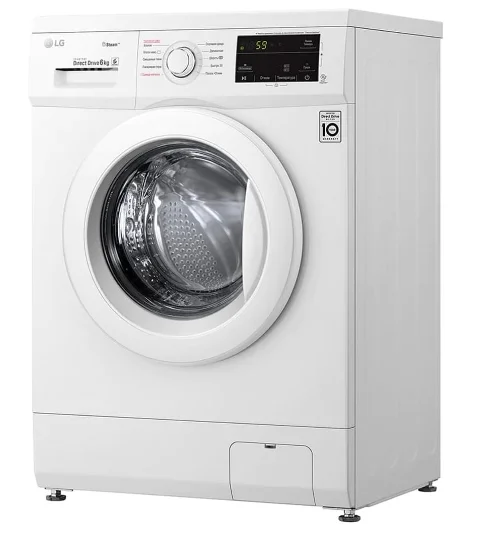 Стиральная машина LG F2J3NS0W белая  купить,0