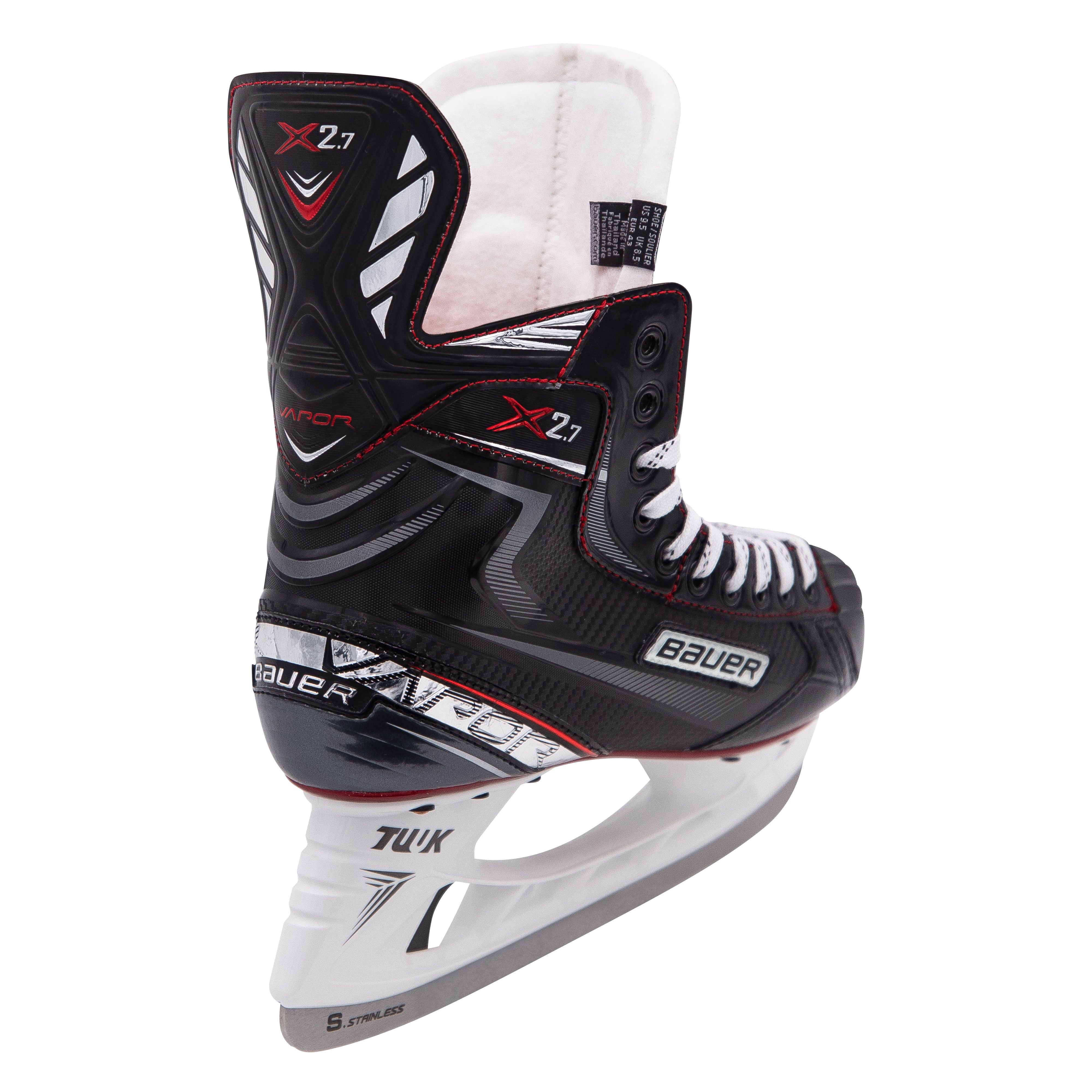 Коньки хоккейные Bauer Vapor X2.7 - Sr 6D 40,5 черные купить,NaN