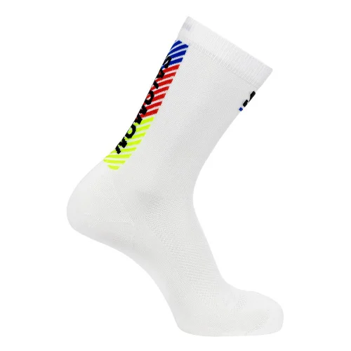 Носки Salomon Pulse Race Flag Crew белые 39-41 купить,NaN