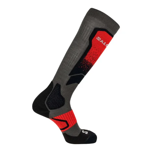 Носки Salomon S/Max Dx+Sx LC2167000 серо-красные 45-47 купить,NaN