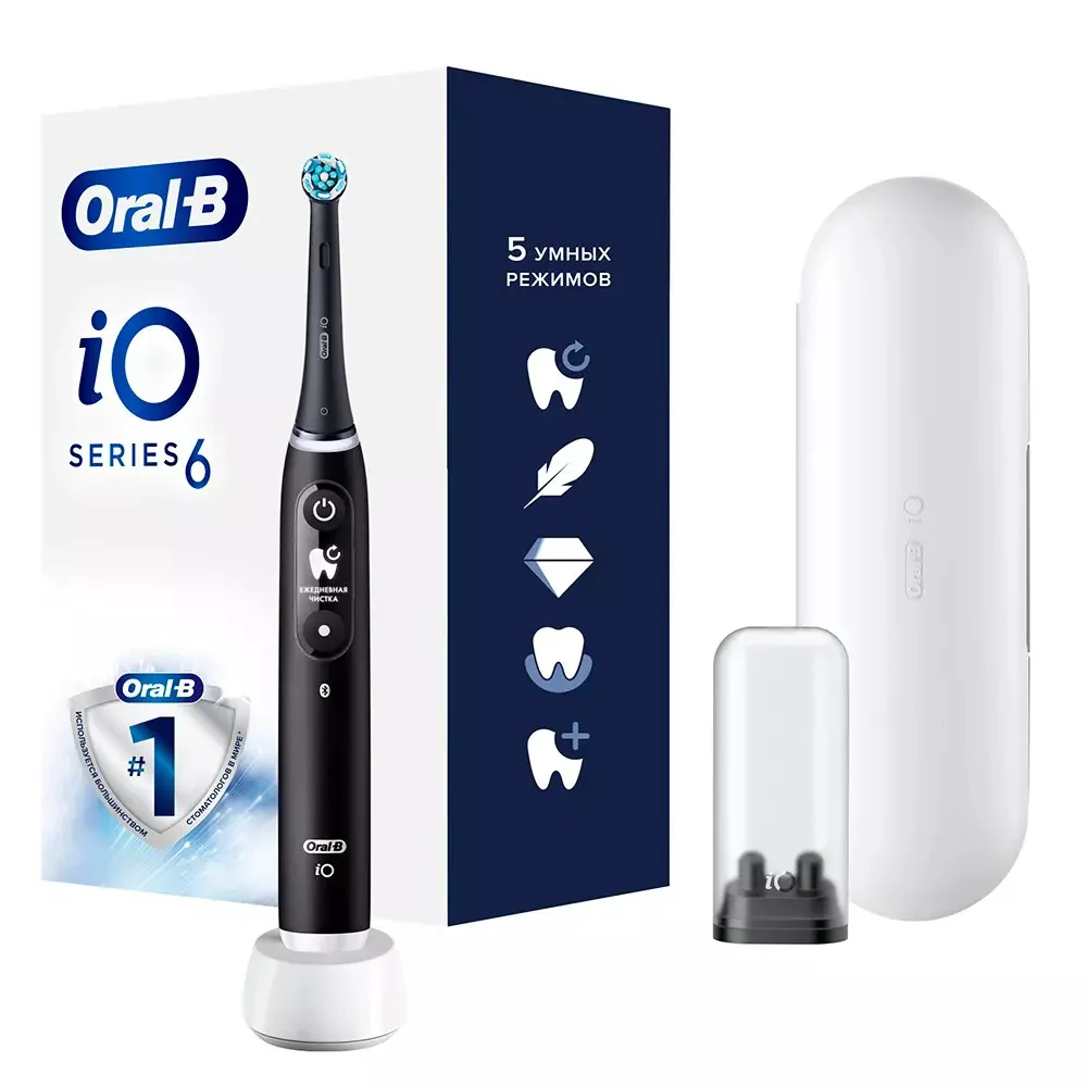Электрическая зубная щетка Oral-B iO Series 6 Black Lava