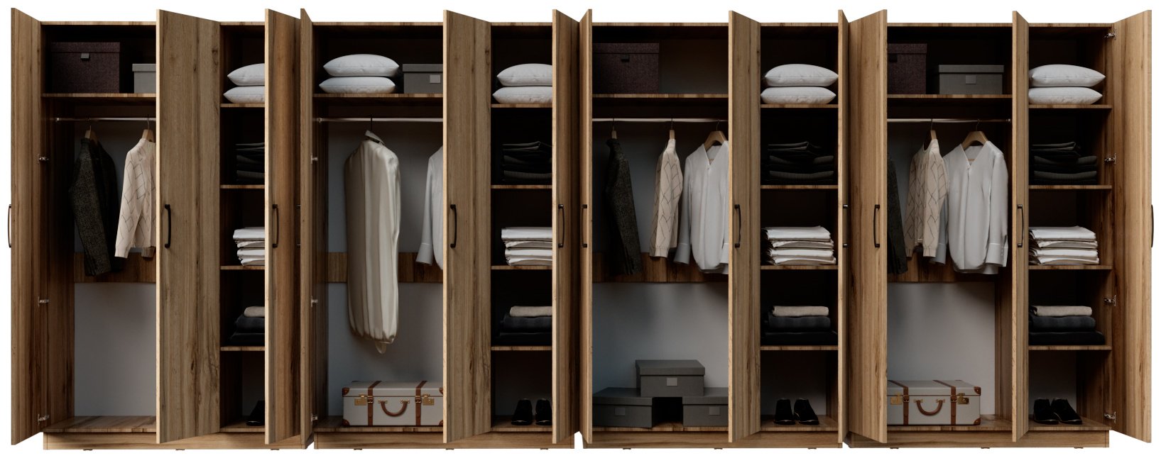 Детский распашной шкаф Мебель Азии Норд 480х47х191 см купить,268990