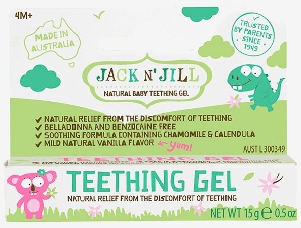 Jack NJill зубной гель Teething gel 15 мл купить,NaN