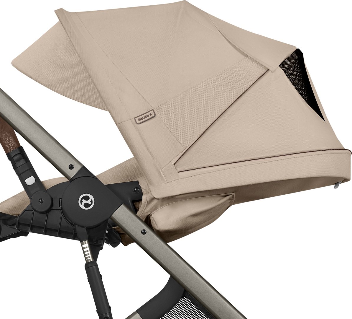 Коляска универсальная 2 в 1 Cybex Balios S Lux TPE Almond Beige 2026, бежевый купить,NaN