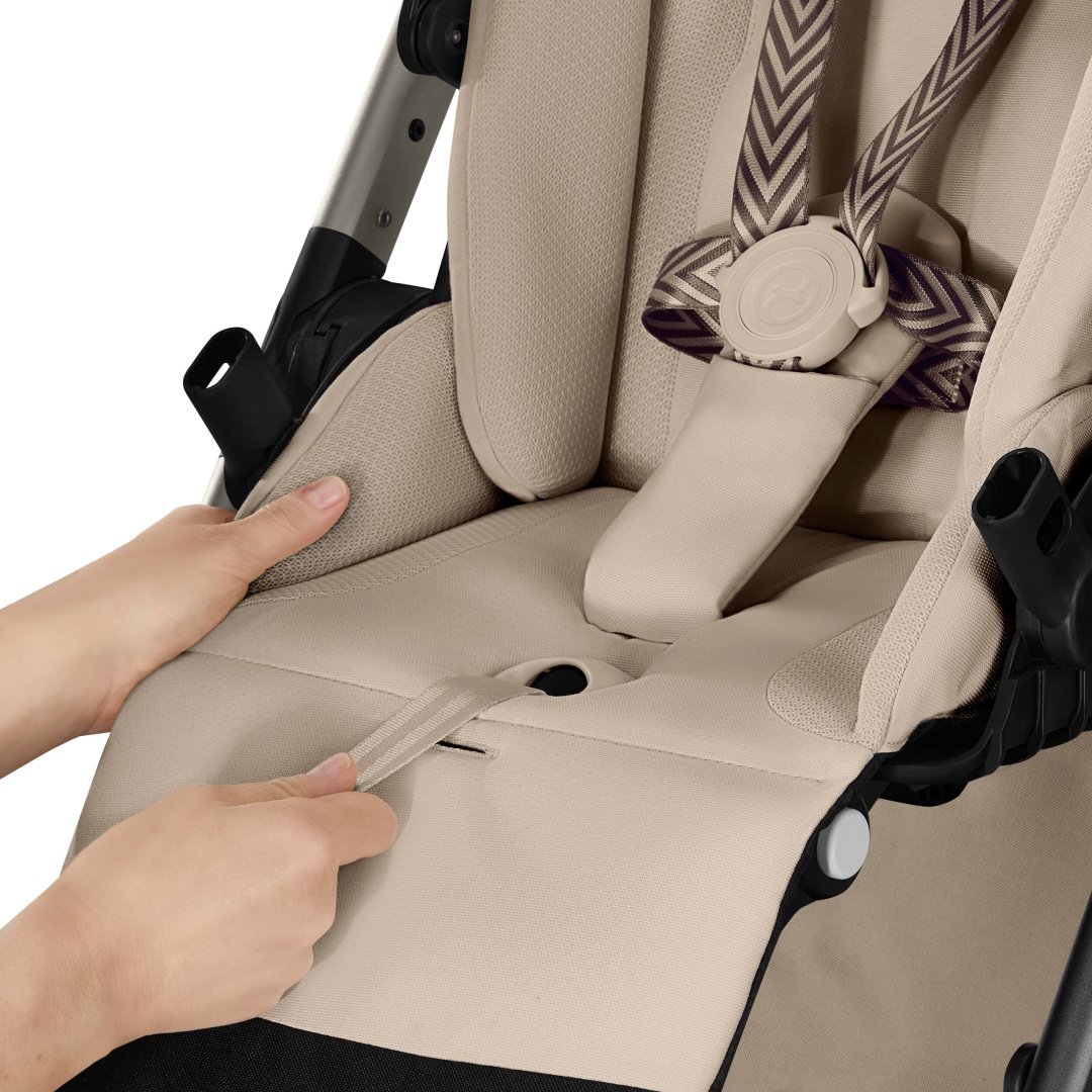 Коляска универсальная 2 в 1 Cybex Balios S Lux TPE Almond Beige 2026, бежевый купить,NaN