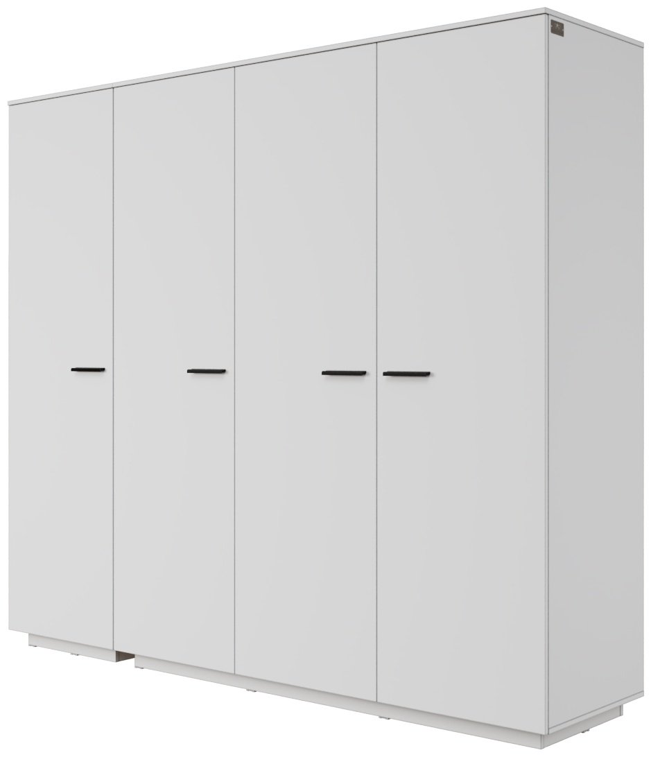 Распашной шкаф Мебель Азии Алиса, 240.4x211.4х60 см, белый