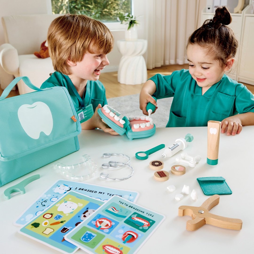Набор Hape Добрый доктор Стоматологическая клиника купить,NaN