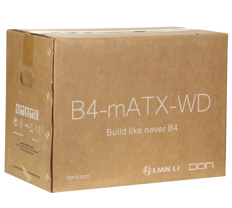 Корпус Lian Li B4X-WD Wood Edition G99.B4X-WD.00 Black купить,49190