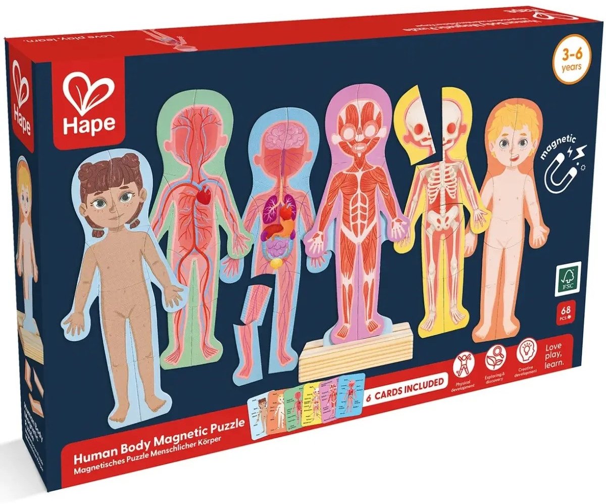 Hape E1652_HP контурный 60 деталей