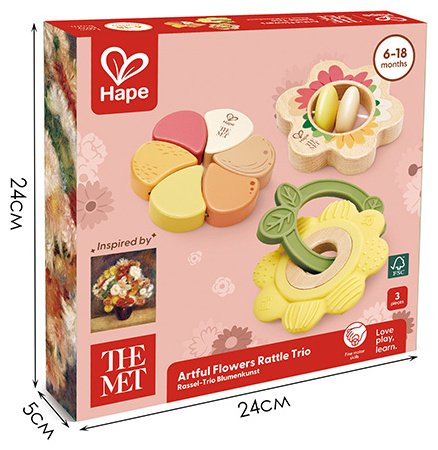 Погремушка Hape Букет хризантем Моне купить,NaN