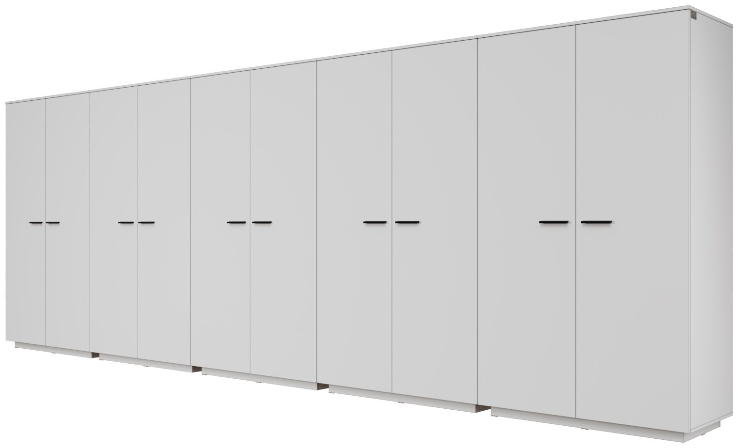 Распашной шкаф Мебель Азии Алиса, 601x211.4х60 см, белый - ForteMarket Распашной шкаф Мебель Азии Алиса, 601x211.4х60 см, белый купить,417990