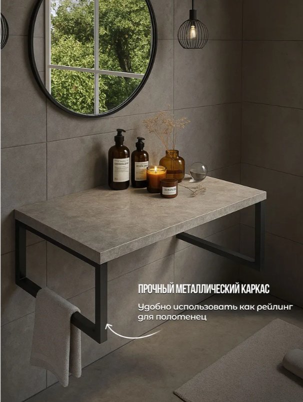 Столешница Sanflor C26994н, ЛДСП, 70x48x25 см