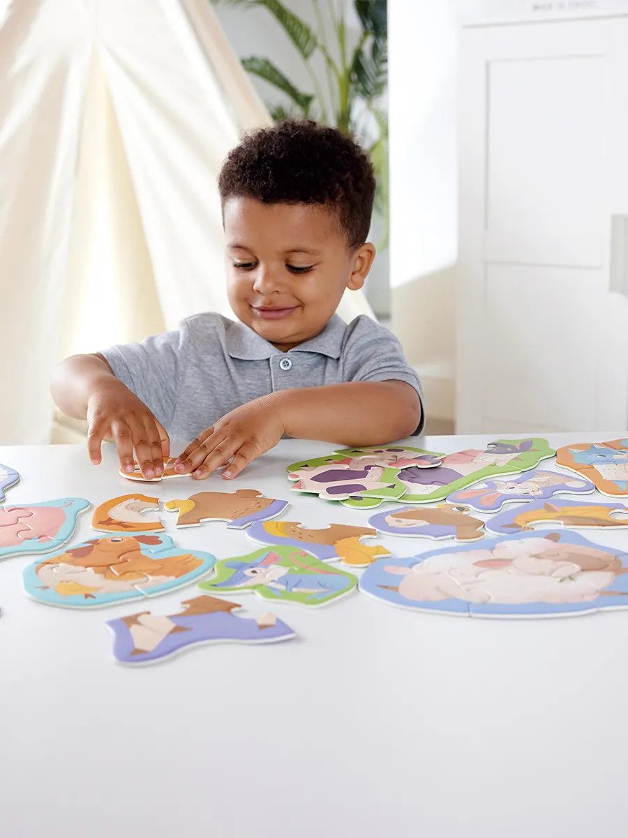 Пазл Hape Животные на ферме купить,NaN