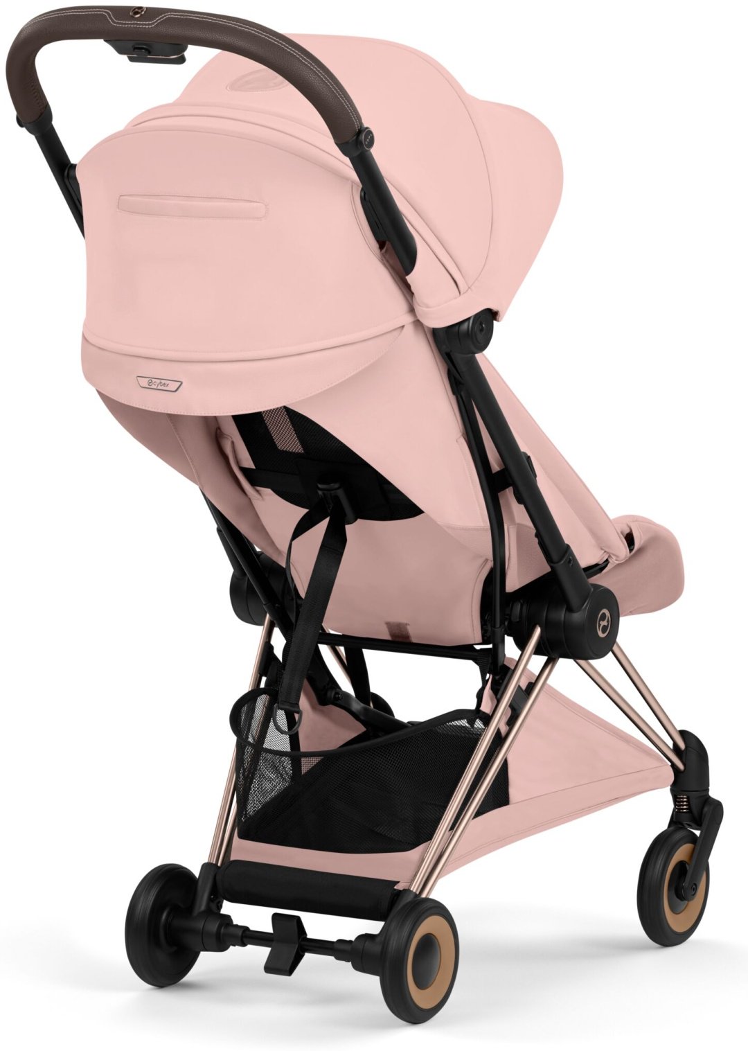 Коляска прогулочная Cybex Coya Style Peach Pink на раме Rose Gold 2026, розовый купить,NaN