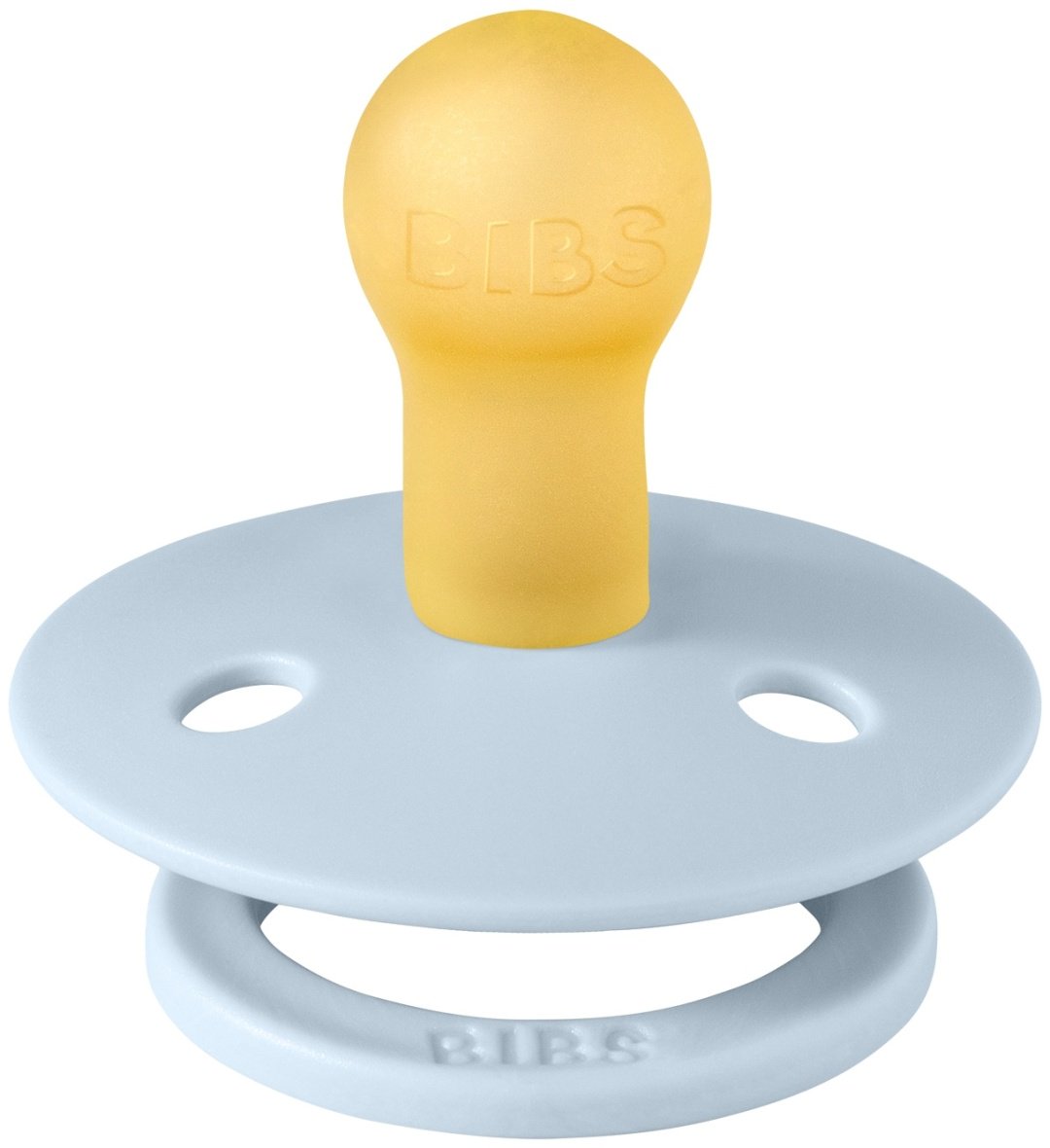 Пустышка BIBS Colour - Baby Blue, 0+ месяцев, 1 шт, голубой купить,NaN