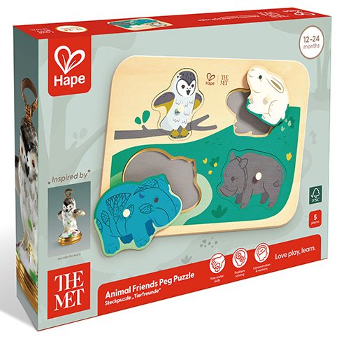 Пазл Hape Бегемот Уильям и его друзья купить,NaN