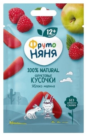 ФрутоНяня фруктовые кусочки 20 гр купить,NaN