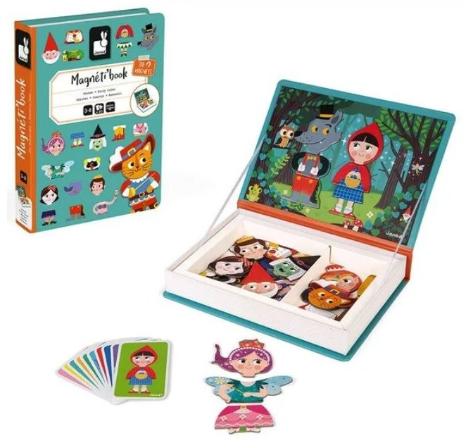 Магнитная игра Janod Магнетикбук Сказки купить,NaN