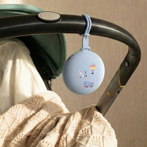 Футляр для пустышек edda SPC08-101005, 1 шт, голубой купить,NaN
