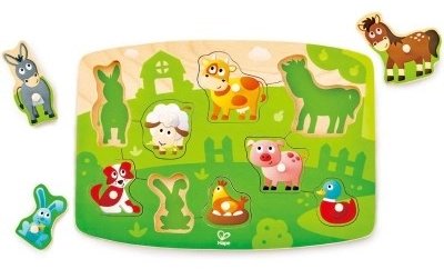 Hape E1408_HP Вкладыши Ферма