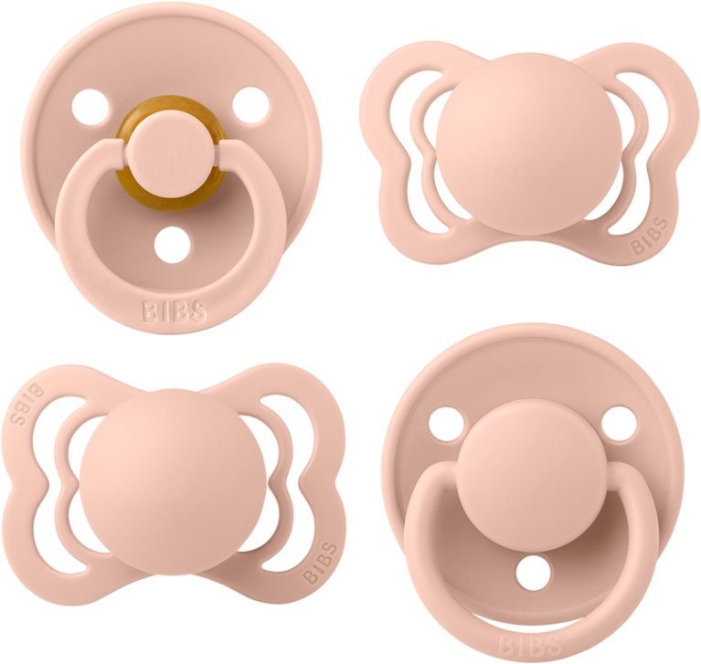 Набор сосок-пустышек BIBS Try-it collection Blush 0+ месяцев, 4 шт. - ForteMarket Набор сосок-пустышек BIBS Try-it collection Blush 0+ месяцев, 4 шт. купить,NaN