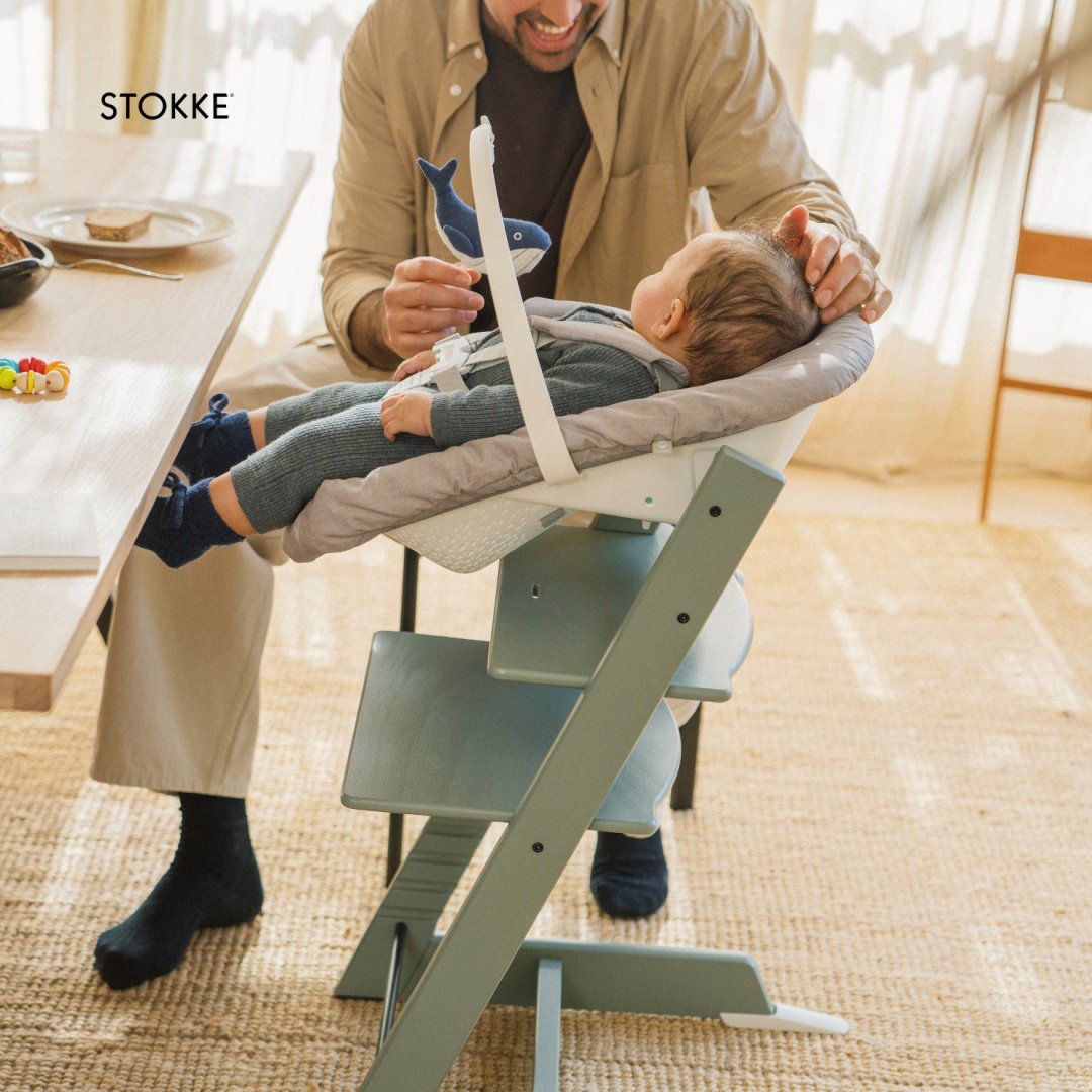 Стульчик-шезлонг Stokke Tripp Trapp Glacier Green NB 101150 зеленый купить,249990
